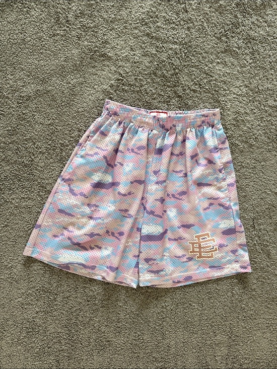 Eric Emanuel Other - Eric Emanuel Kids Pastel Camo Mesh Shorts - Pink, Blue, Purple